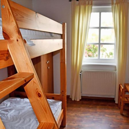 Reetdachfachwerkvilla Am Wiesengrund Bergen Auf Rugen Exteriör bild